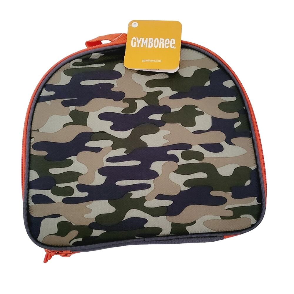New Gymboree insulated lunch box camo